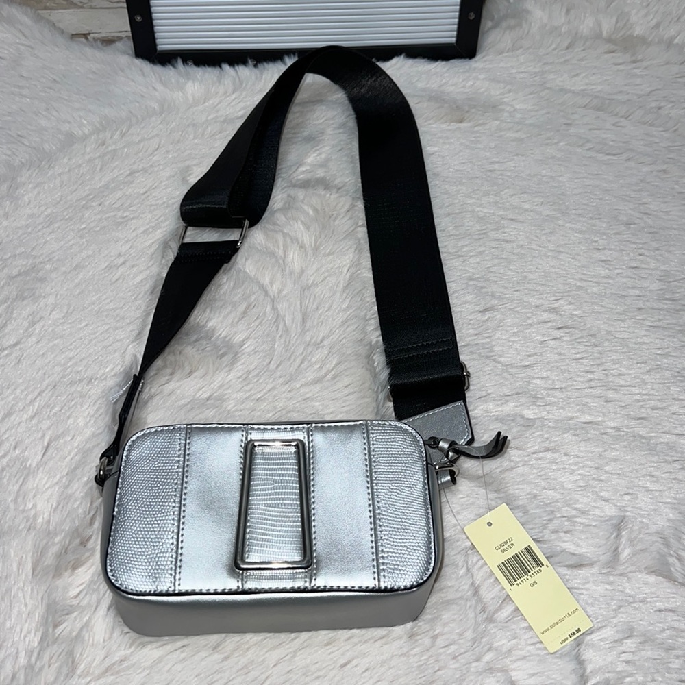 COLLECTION 18 Silver Crossbody bag